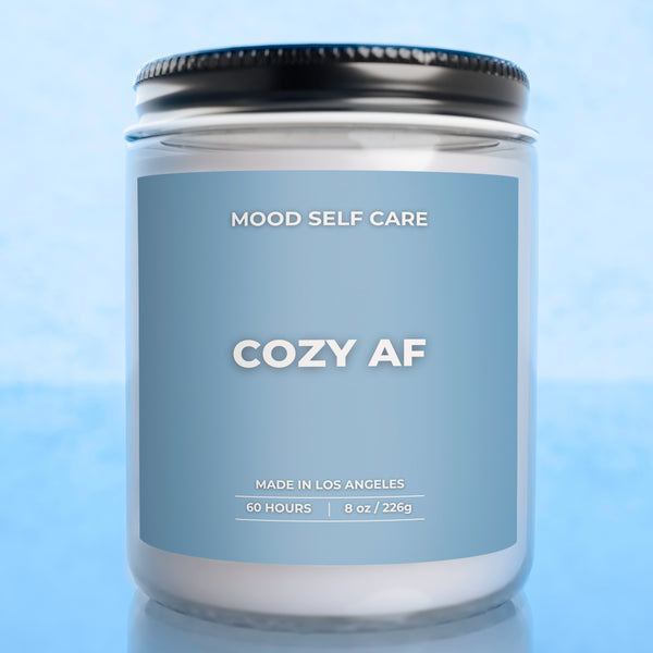 COZY AF SCENTED CANDLE