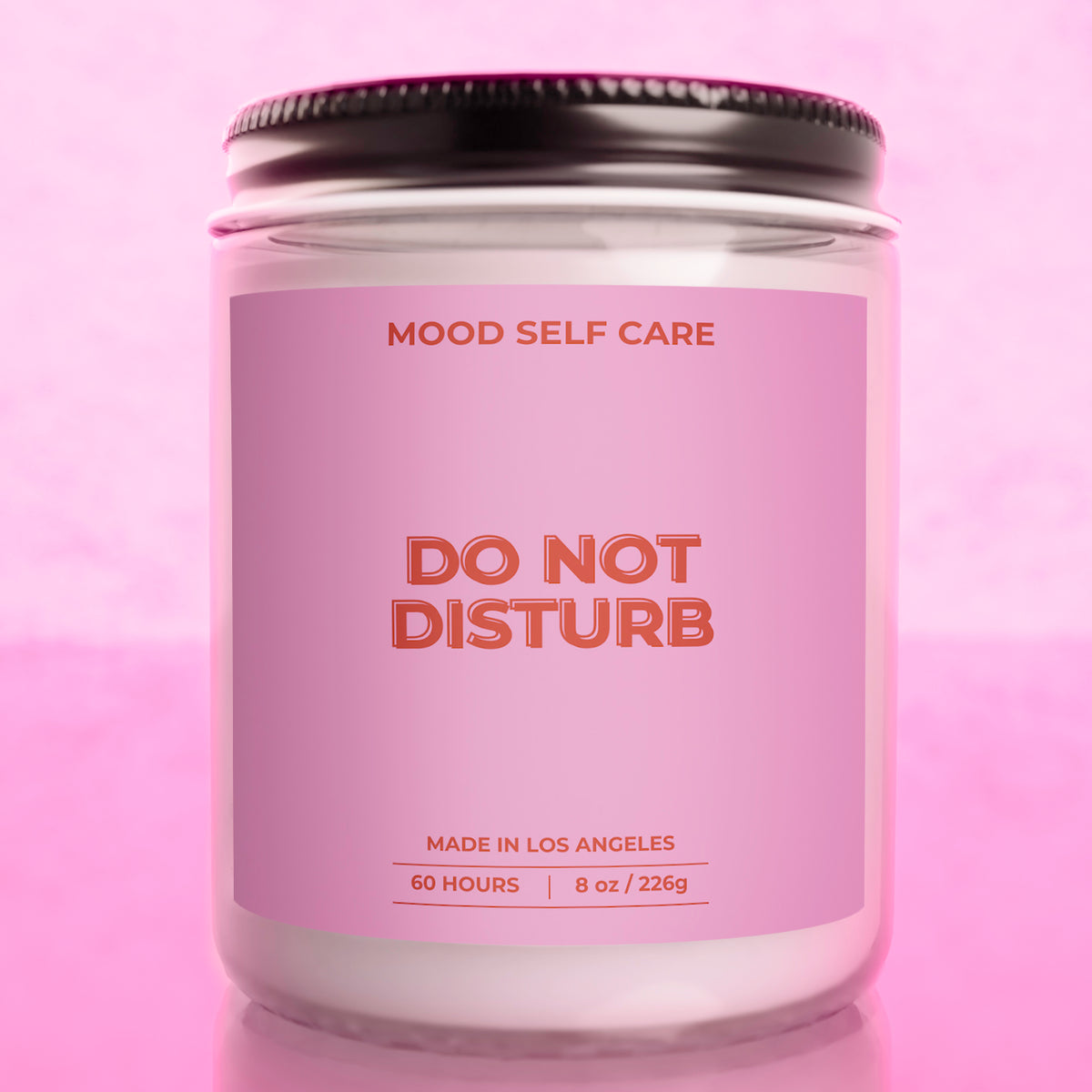 DO NOT DISTURB SCENTED CANDLE