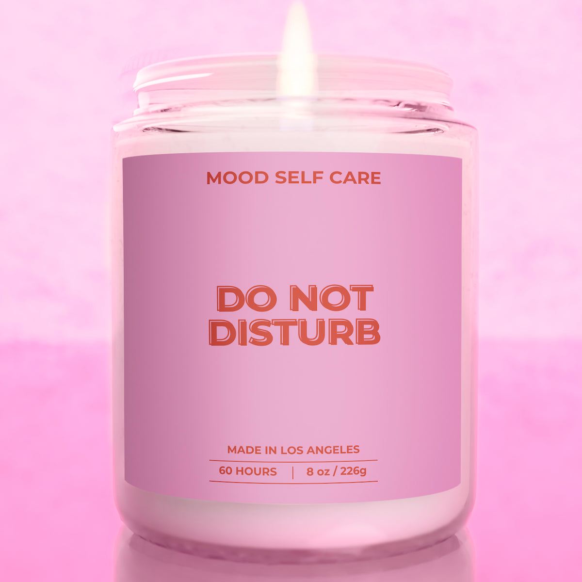 DO NOT DISTURB SCENTED CANDLE